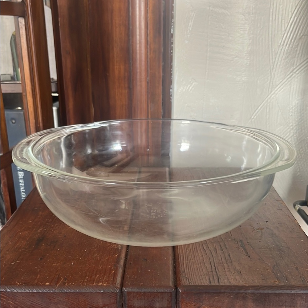 Pyrex Clear Glass Dish 3 Quart